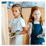 Atelier arts: peinture et collages créatifs